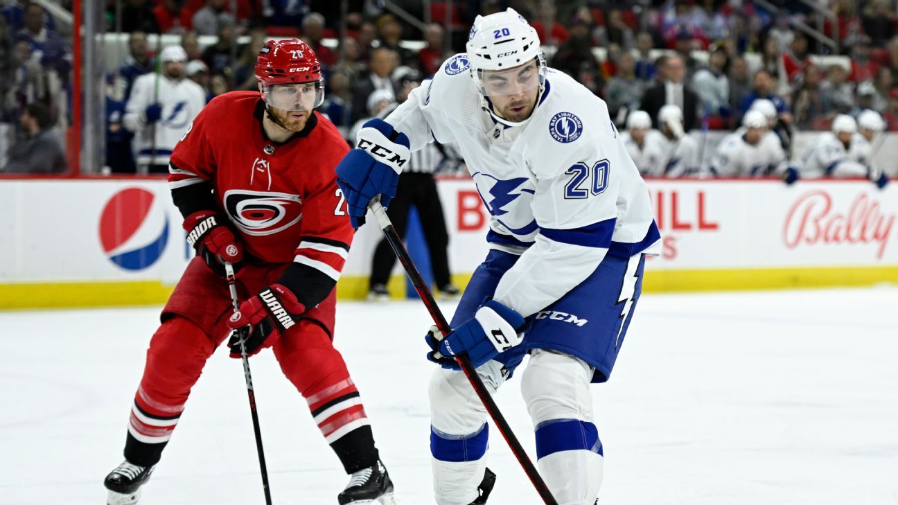 NHL playoff watch: Torrid Tuesday includes Canes-Lightning, Avs-Flames