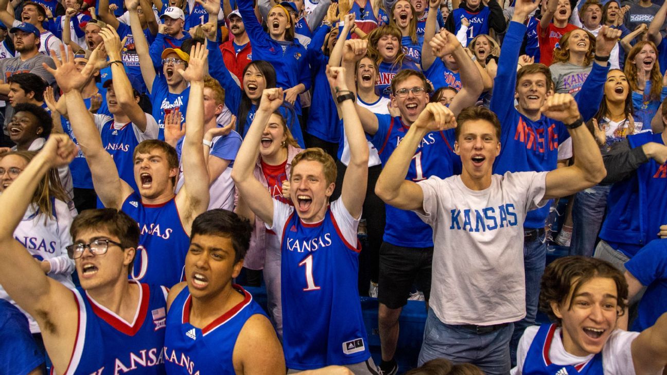 Kemenangan kembali Kansas atas pertandingan gelar turnamen NCAA pria yang paling banyak dilihat di TV kabel