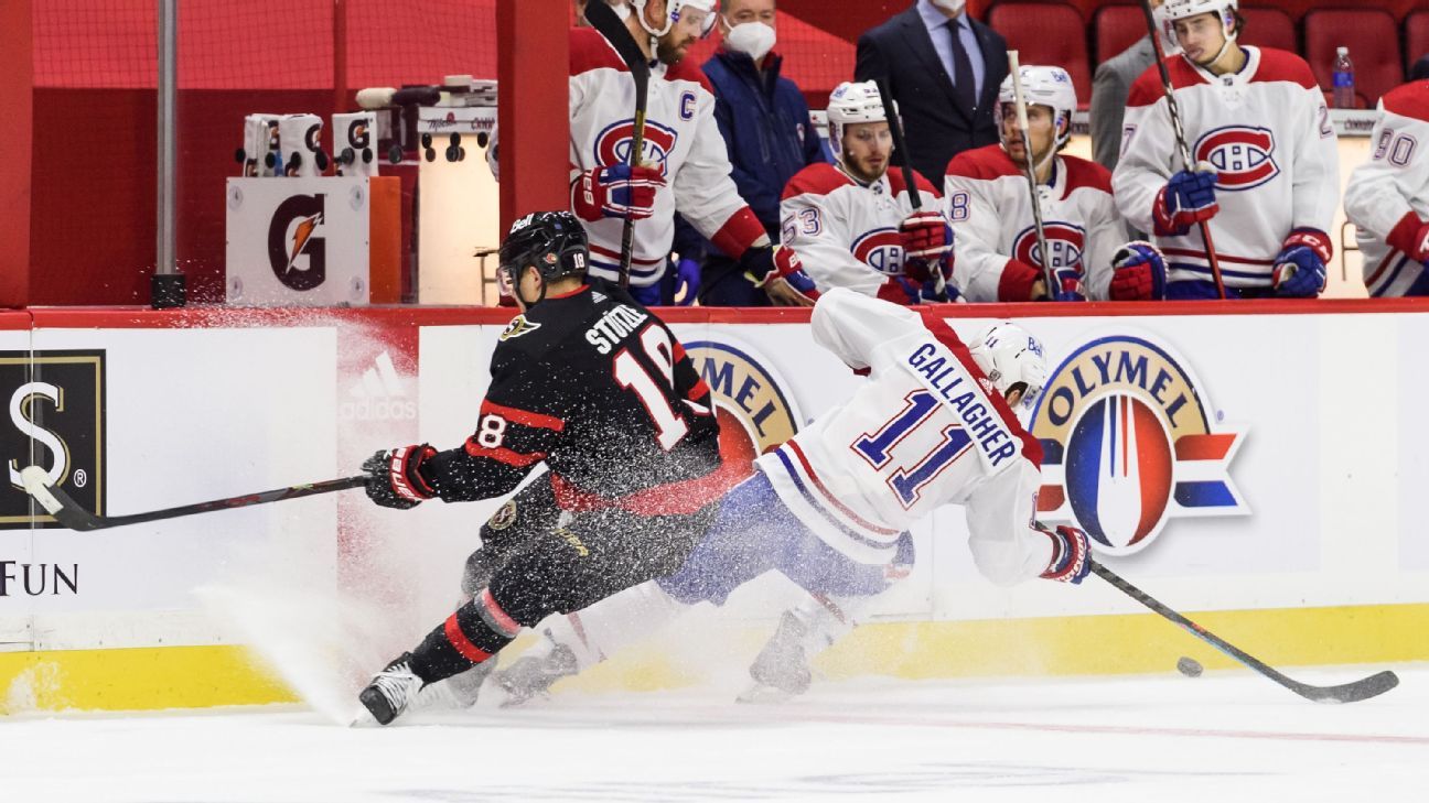 Brendan Gallagher dari Montreal Canadiens mengatakan Tim Stutzle dari Senator Ottawa memperindah cedera, menyebut perilaku ‘memalukan’