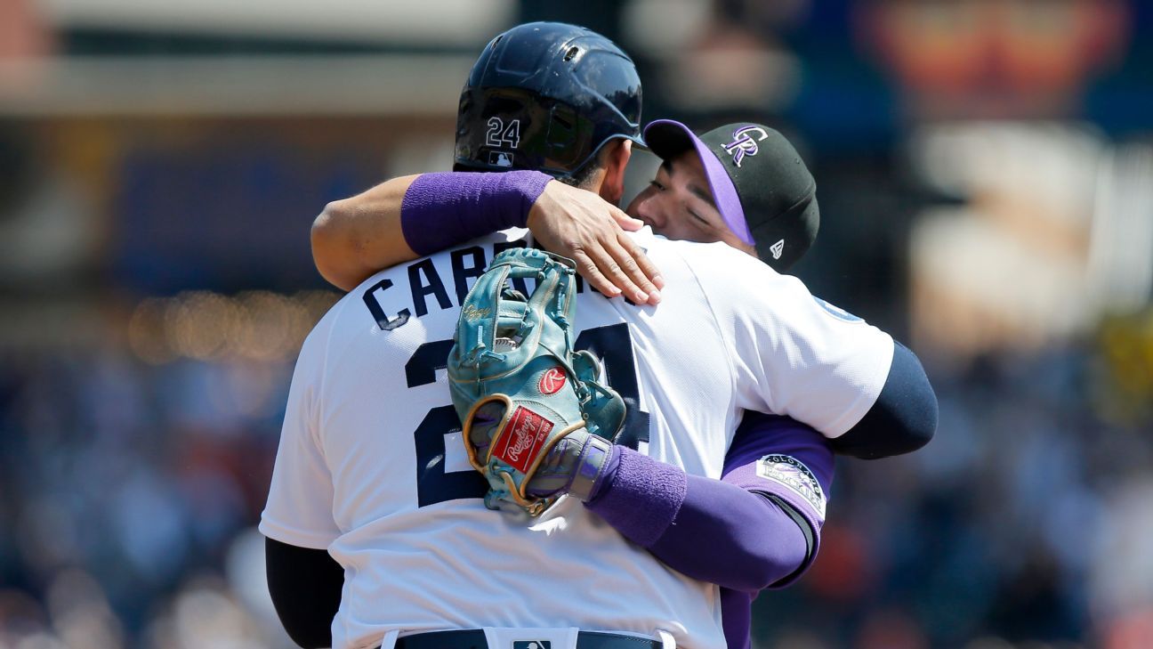 Estrelas da MLB felicitam Miguel Cabrera pela 3000ª vitória