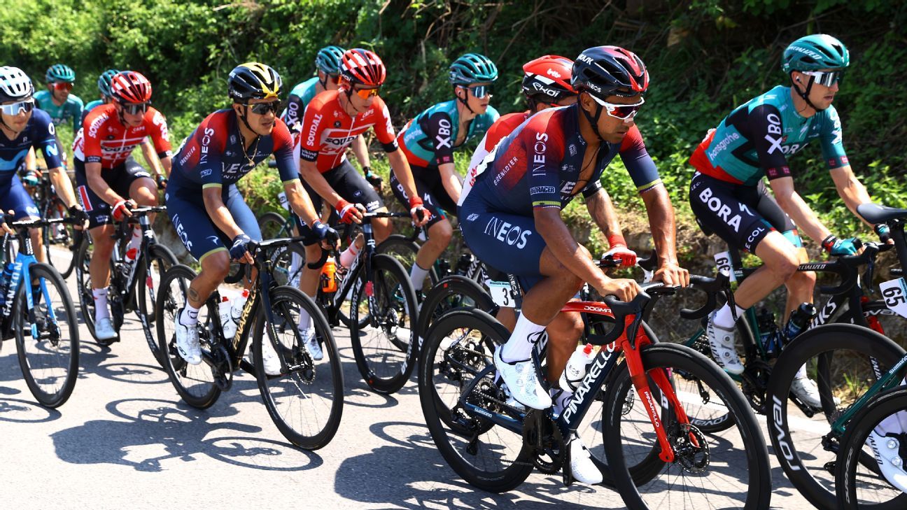 Sosa reemplazó a Buitrago como el mejor de los colombianos tras la etapa 9 del Giro