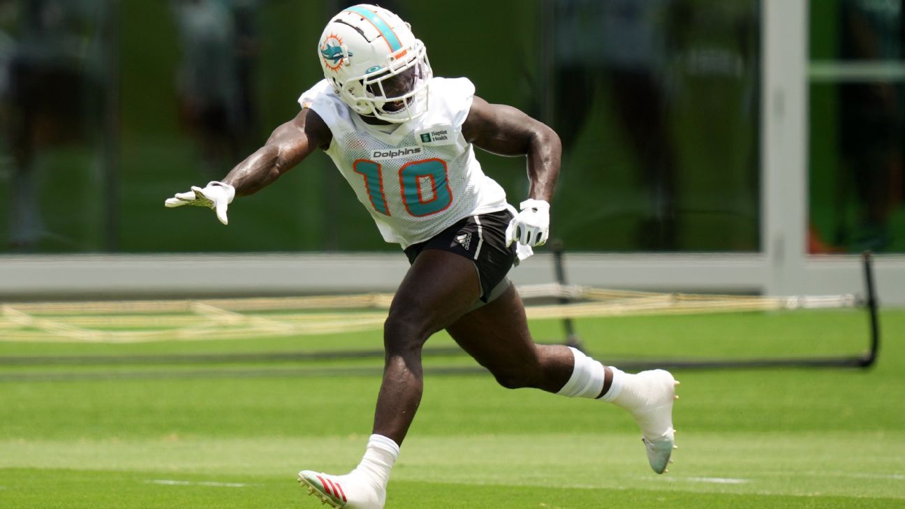 Will Miami Dolphins’ Tyreek Hill, Jaylen Waddle be reliable fantasy performers? – NFL Nation