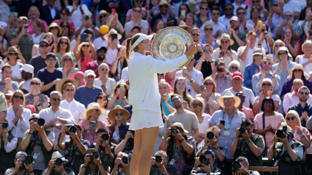 Wimbledon 2022 – En un partido inesperado, Elena Rybakina es campeona.