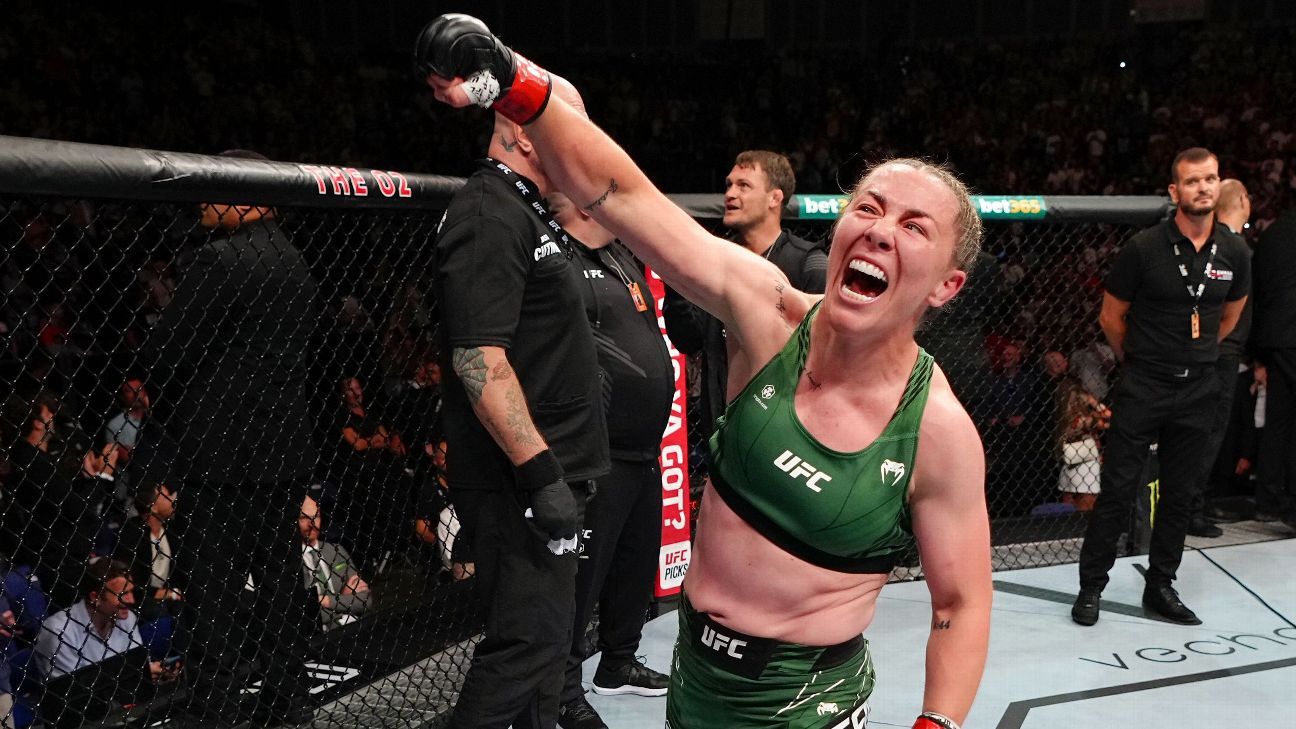 Le combat poids mouche féminin Molly McCann-Erin Blanchfield se déroulera pour l’UFC 281 le 12 novembre au MSG