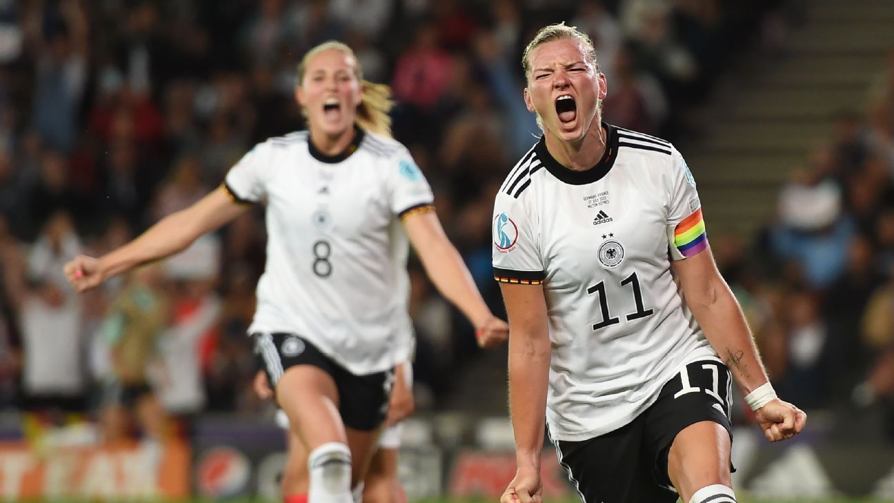 L’attaquante allemande Alexandra Popp “fière” d’avoir battu un record en Euro