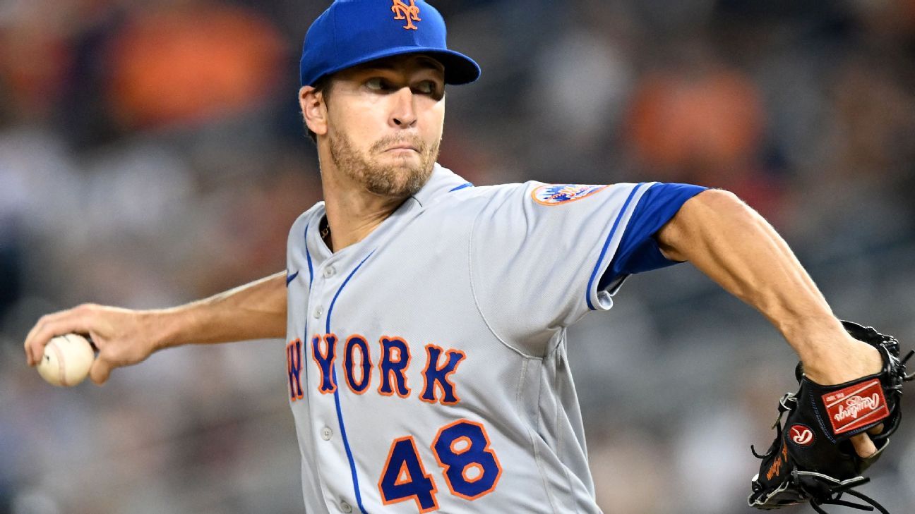 <div>DeGrom 'felt good' in return, wanted to face Soto</div>