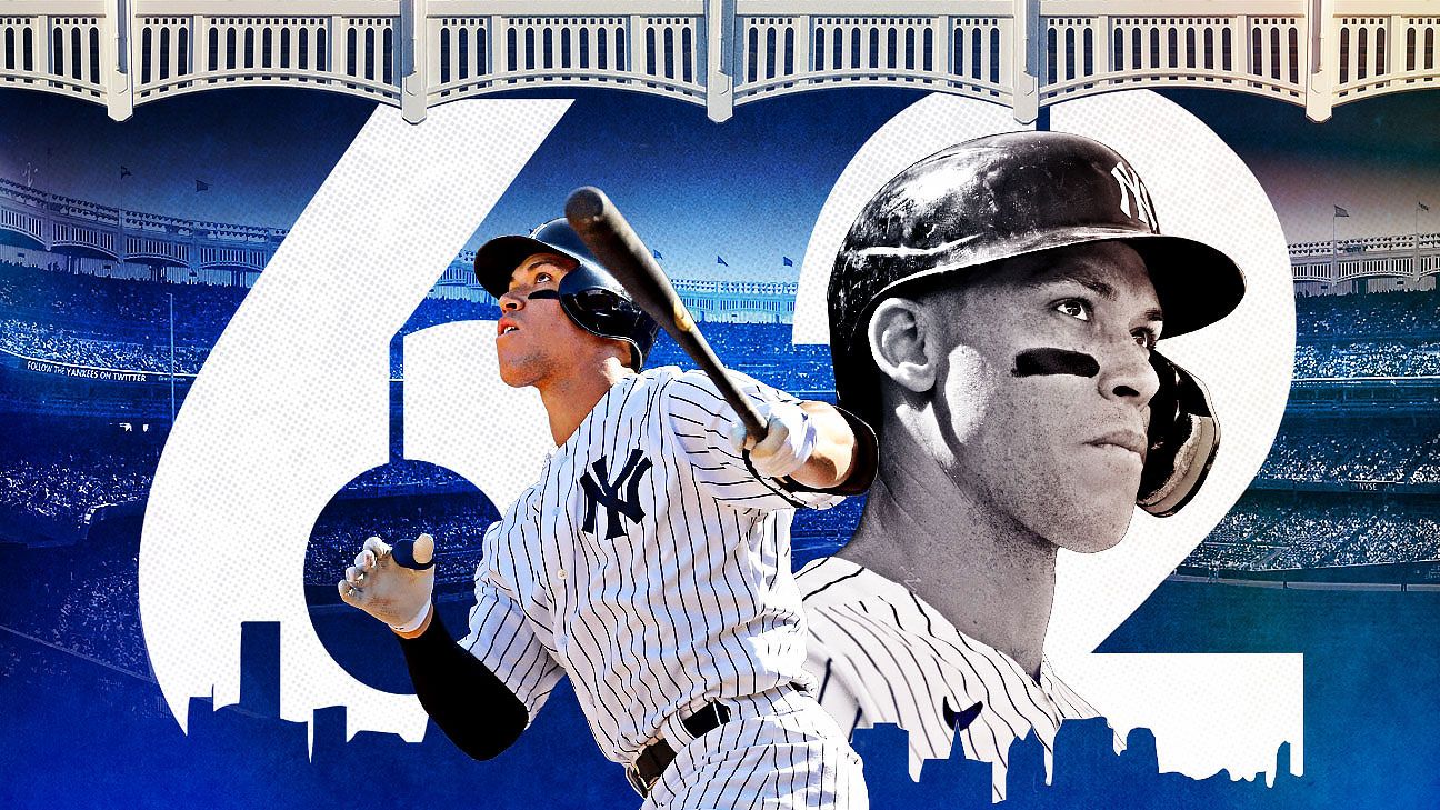 The road to 62: How Aaron Judge made home run history