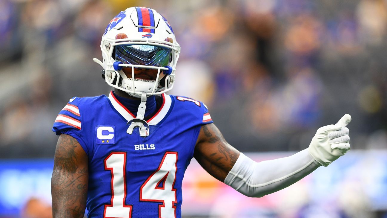 Coach Sean McDermott ‘very concerned’ Stefon Diggs not at Bills camp