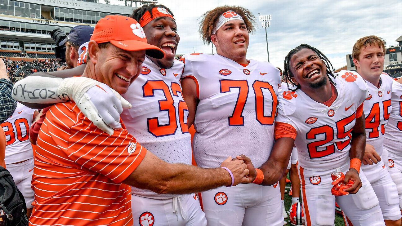 Clemson and USC survived, but not everyone made it out of Week 4 unscathed