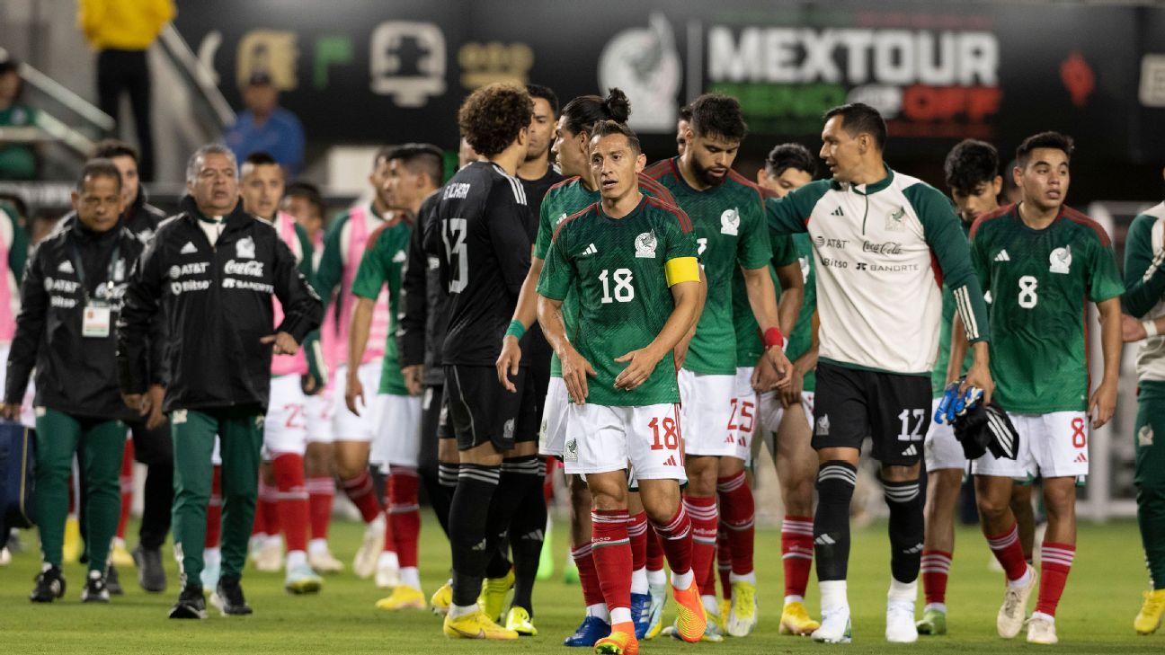 Lekcje pozostawione do reprezentacji Meksyku w ostatnim terminie FIFA zmierzającej do Kataru 2022