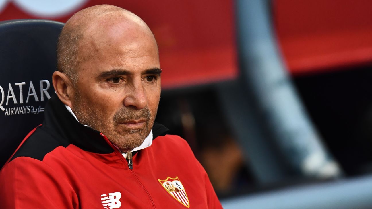 Jorge Sampaoli was sacked at Sevilla