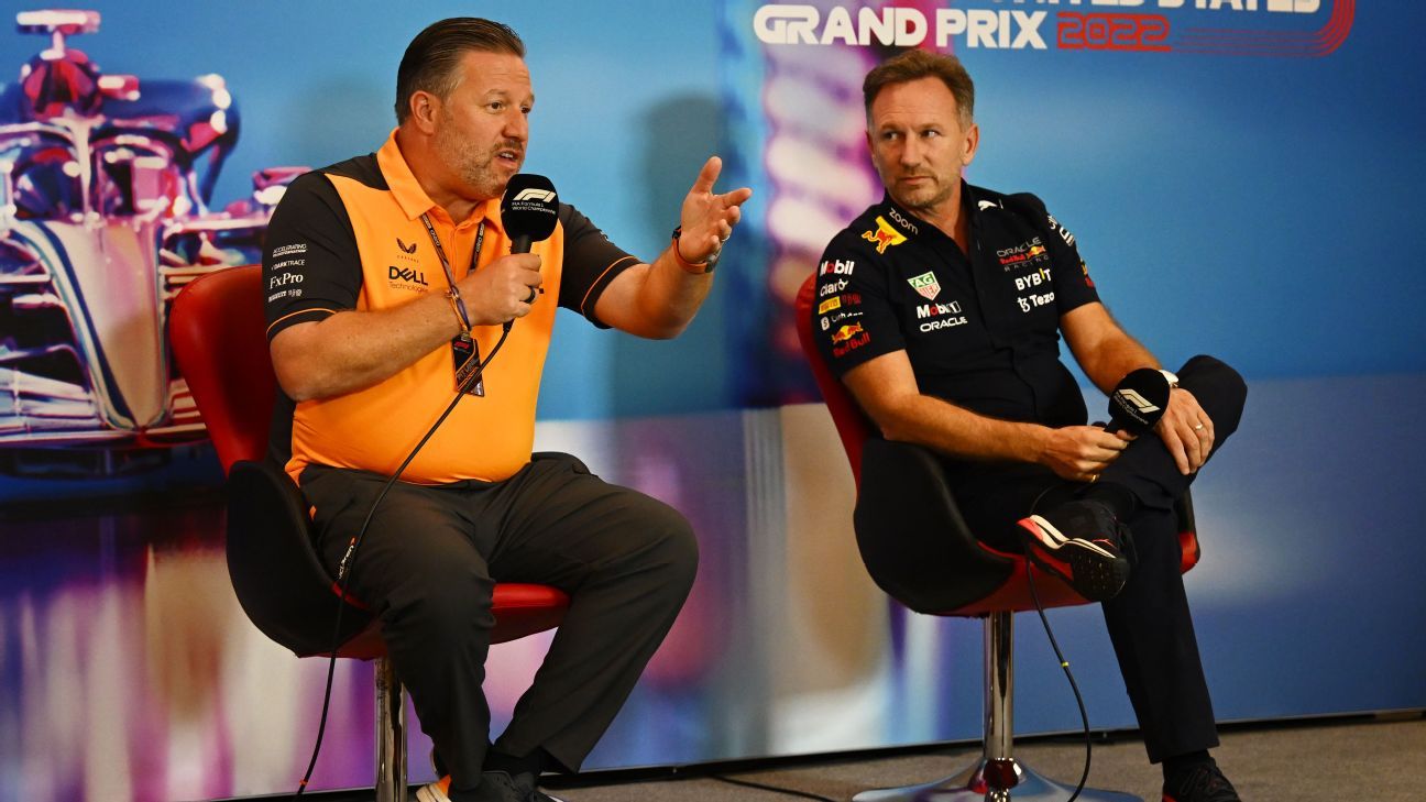 Le patron de Red Bull, Christian Horner, « consterné » après les commentaires trompeurs du PDG de McLaren, Zak Brown