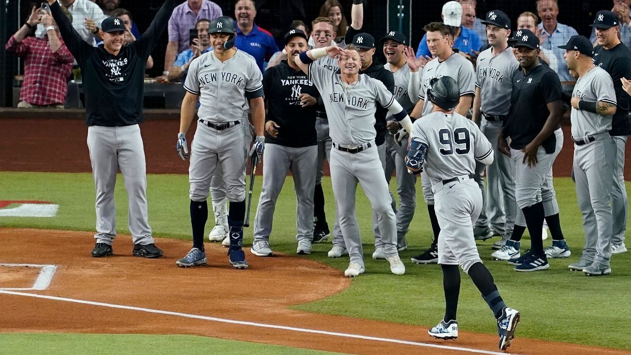 <div>'My great grandkids will know about Aaron Judge': Yankees teammates on the home runs that made history</div>