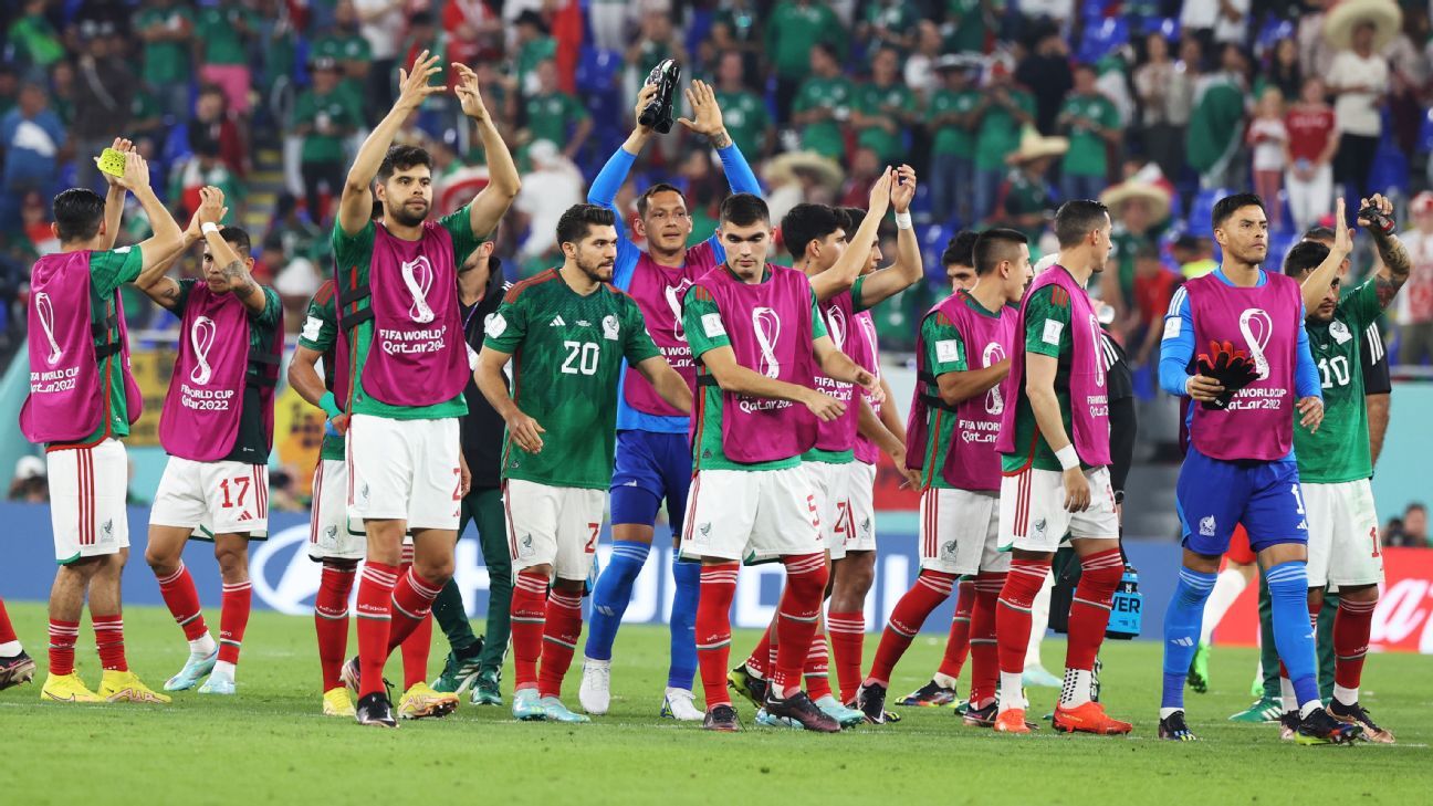 Kolekcje, których Meksyk będzie potrzebował, aby dotrzeć do ostatniego żywego meczu grupowego w Katarze 2022