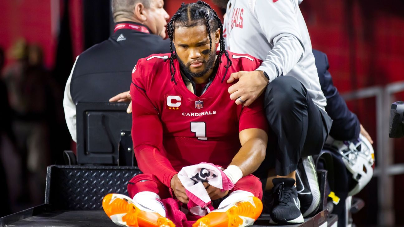 Тестовете потвърждават, че Cardinals QB Kyler Murray е разкъсал ACL