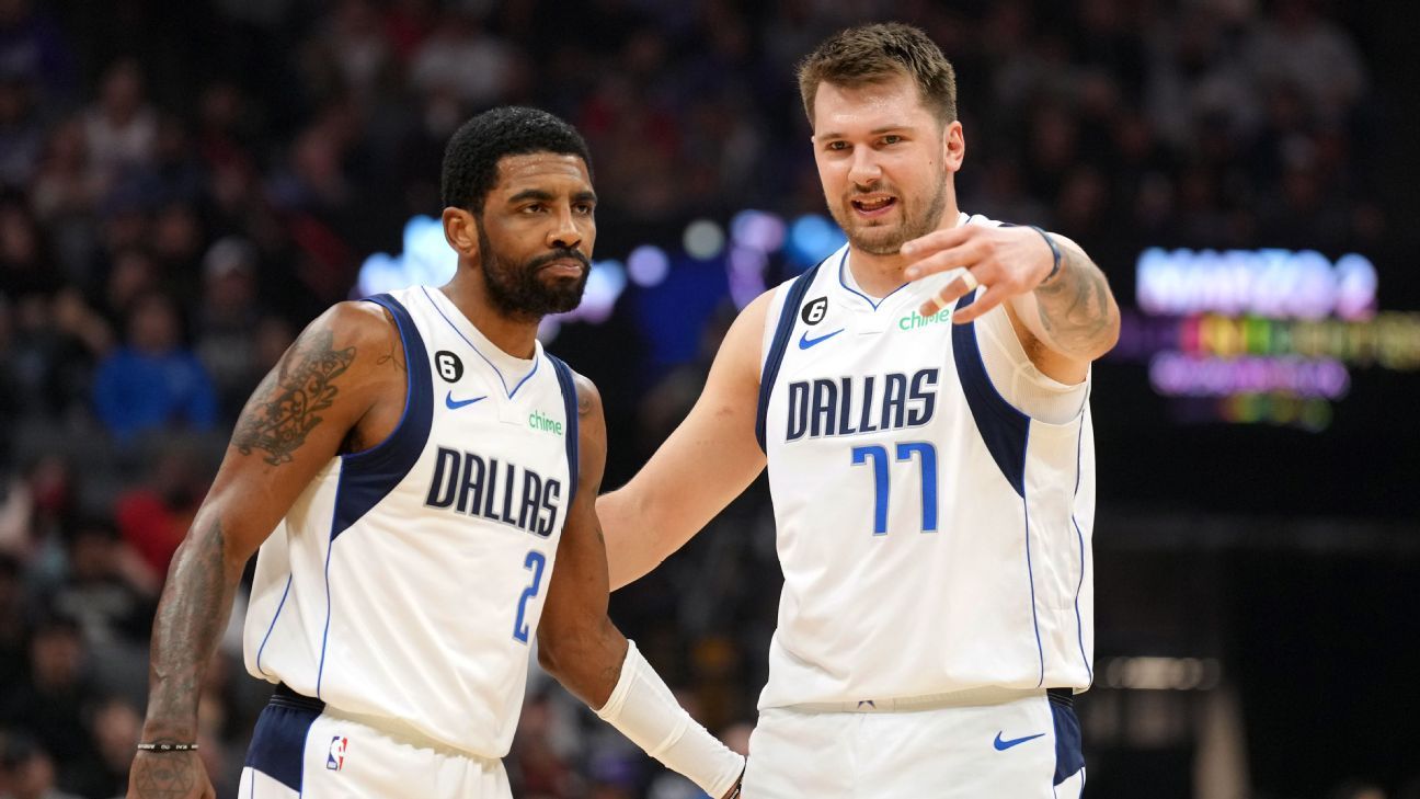 Mavs’ Doncic out, Kyrie iffy vs. Grizzlies on Sat.