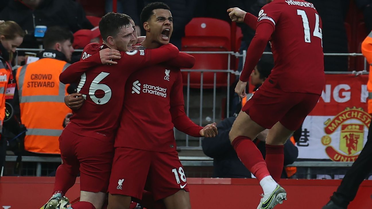 Liverpool enjoy historic seven-goal win over rivals Man United