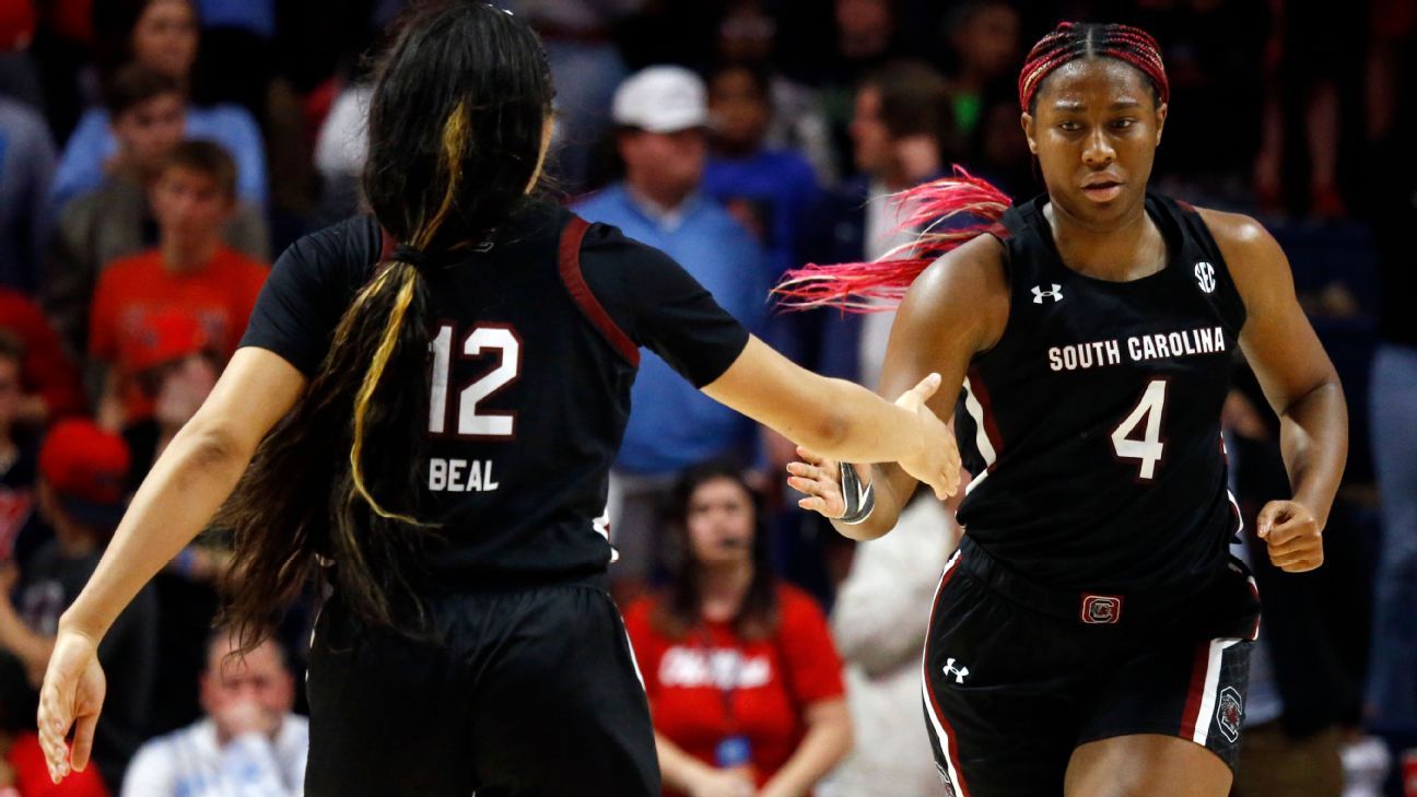 How unbeaten South Carolina stacks up against the nine perfect teams in D-I women’s history