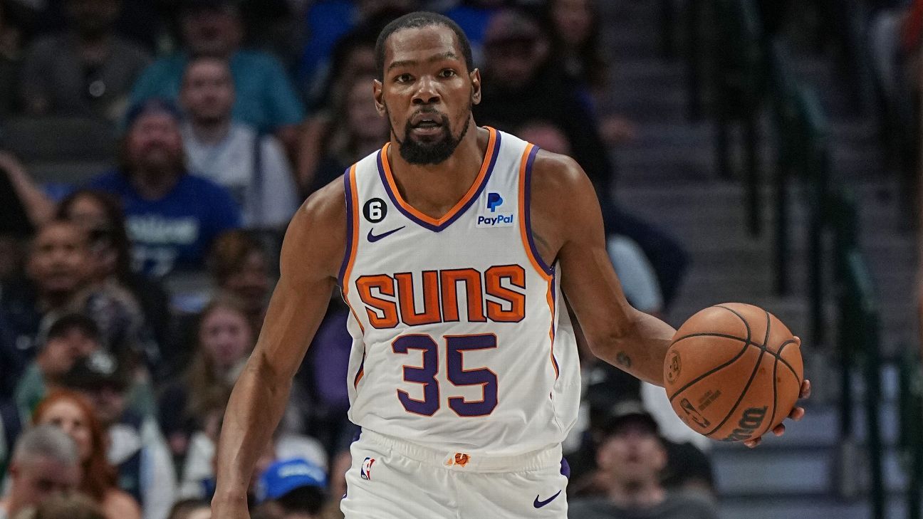 Sources: KD to return for Suns vs. Timberwolves