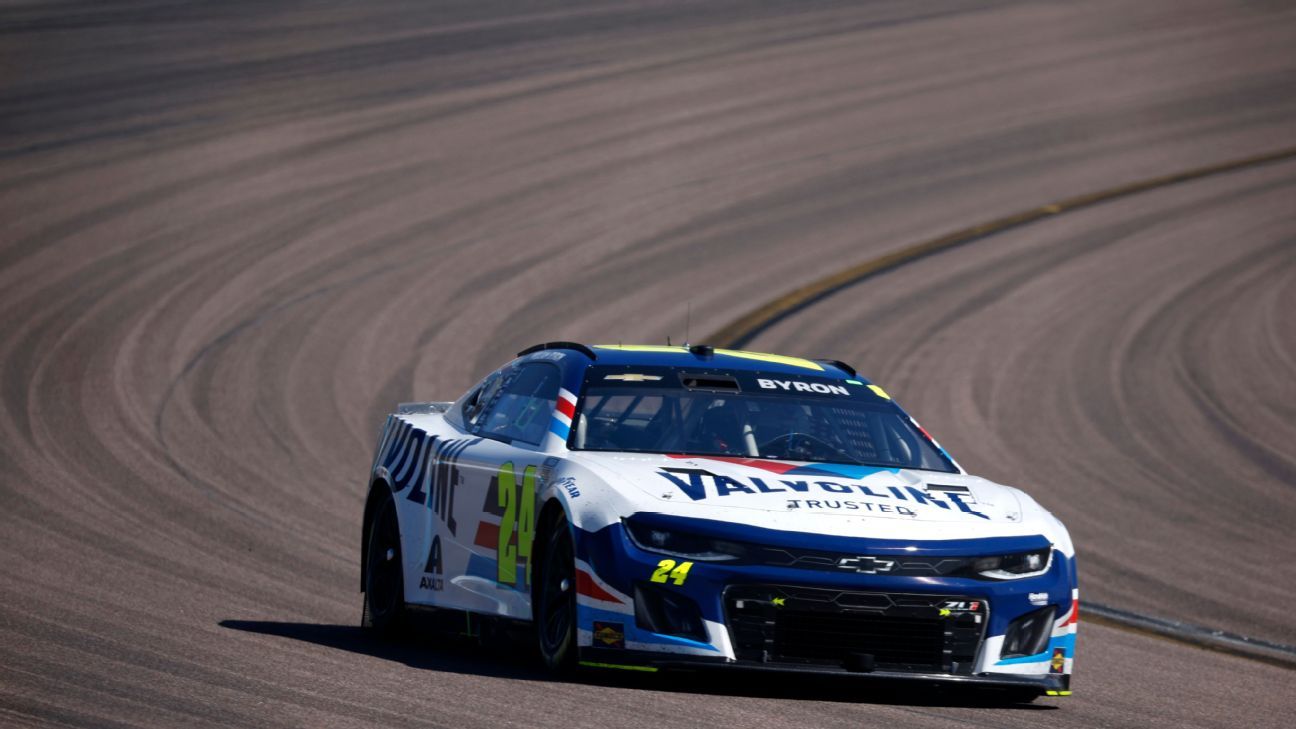 Byron prevails at Phoenix for 2nd Cup win in row