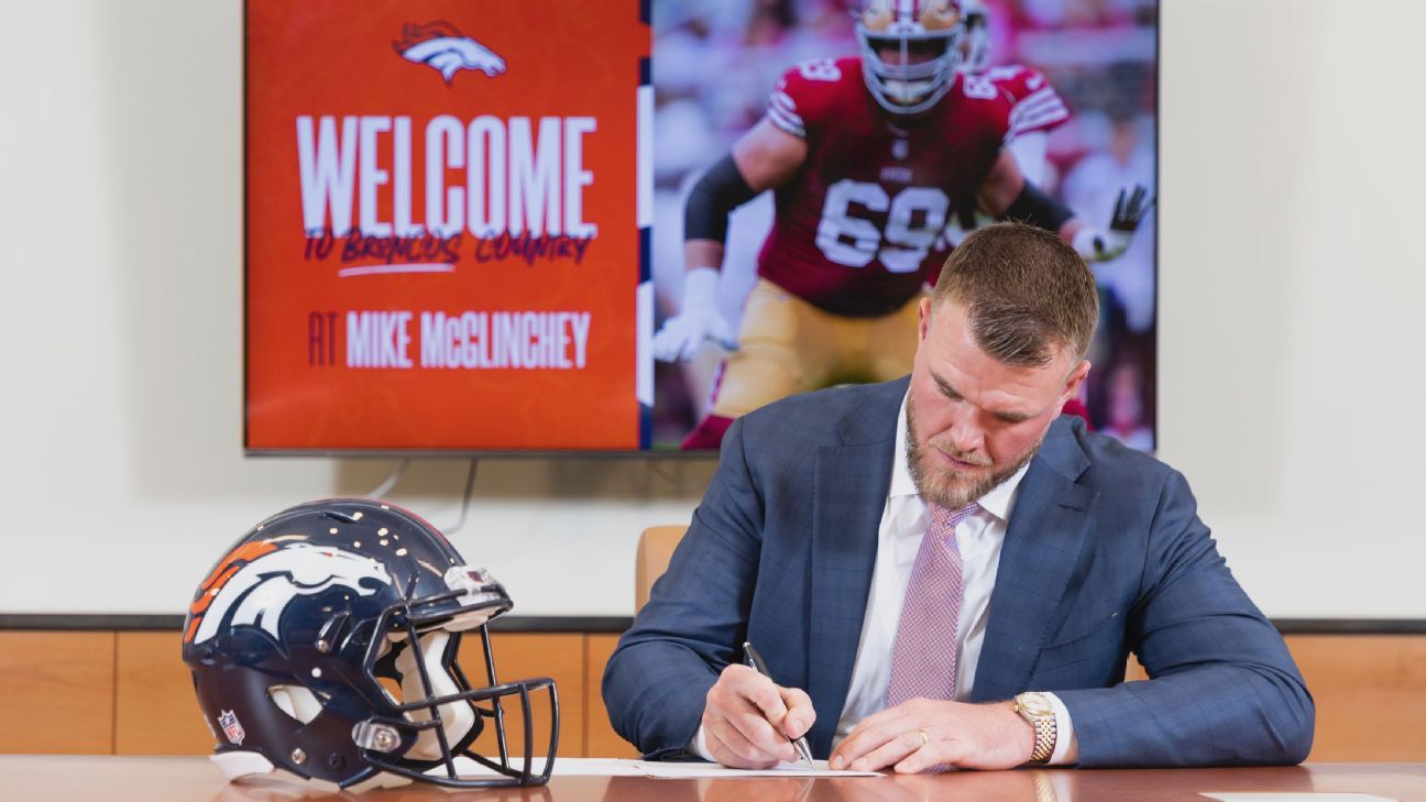 <div>What's it like to be a top NFL free agent? Mike McGlinchey shares everything about his 'wild process'</div>