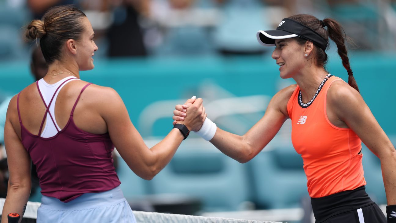 Sorana Cirstea étourdit Aryna Sabalenka pour atteindre les demi-finales de l’Open de Miami