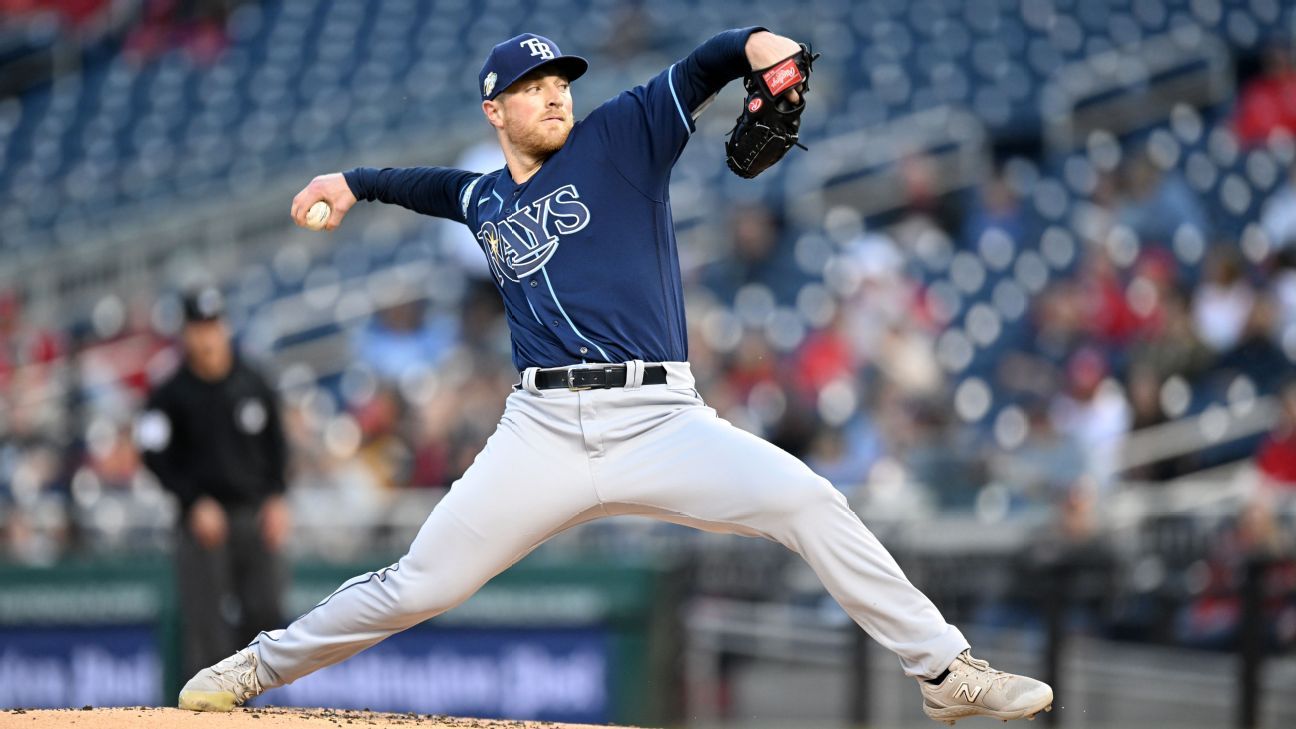 Rays put Rasmussen (flexor strain) on 60-day IL