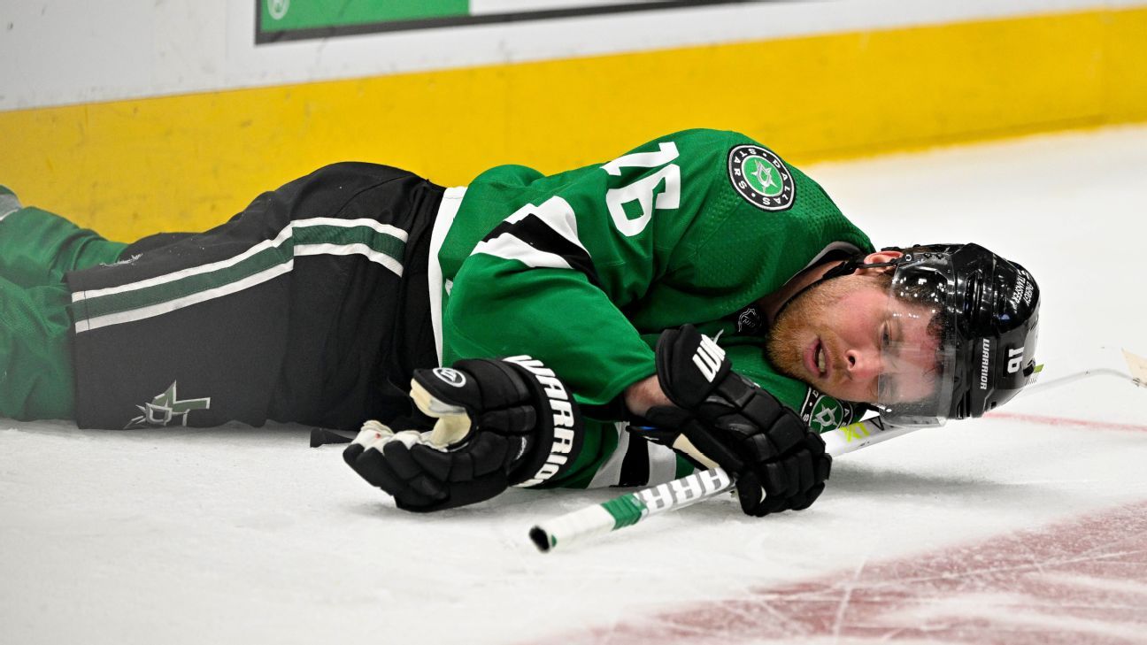 Pavelski not traveling with Stars for Games 3-4