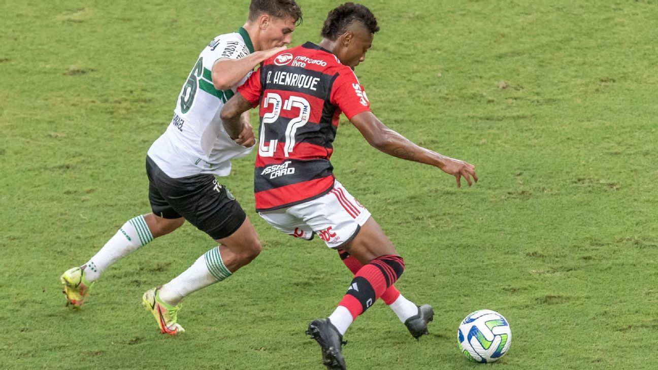 Bruno Henrique is again suffering from tendinitis at Flamengo
