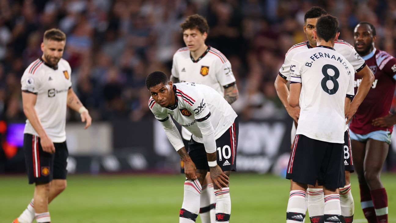 Man United lose again, West Ham nearly safe in Premier League