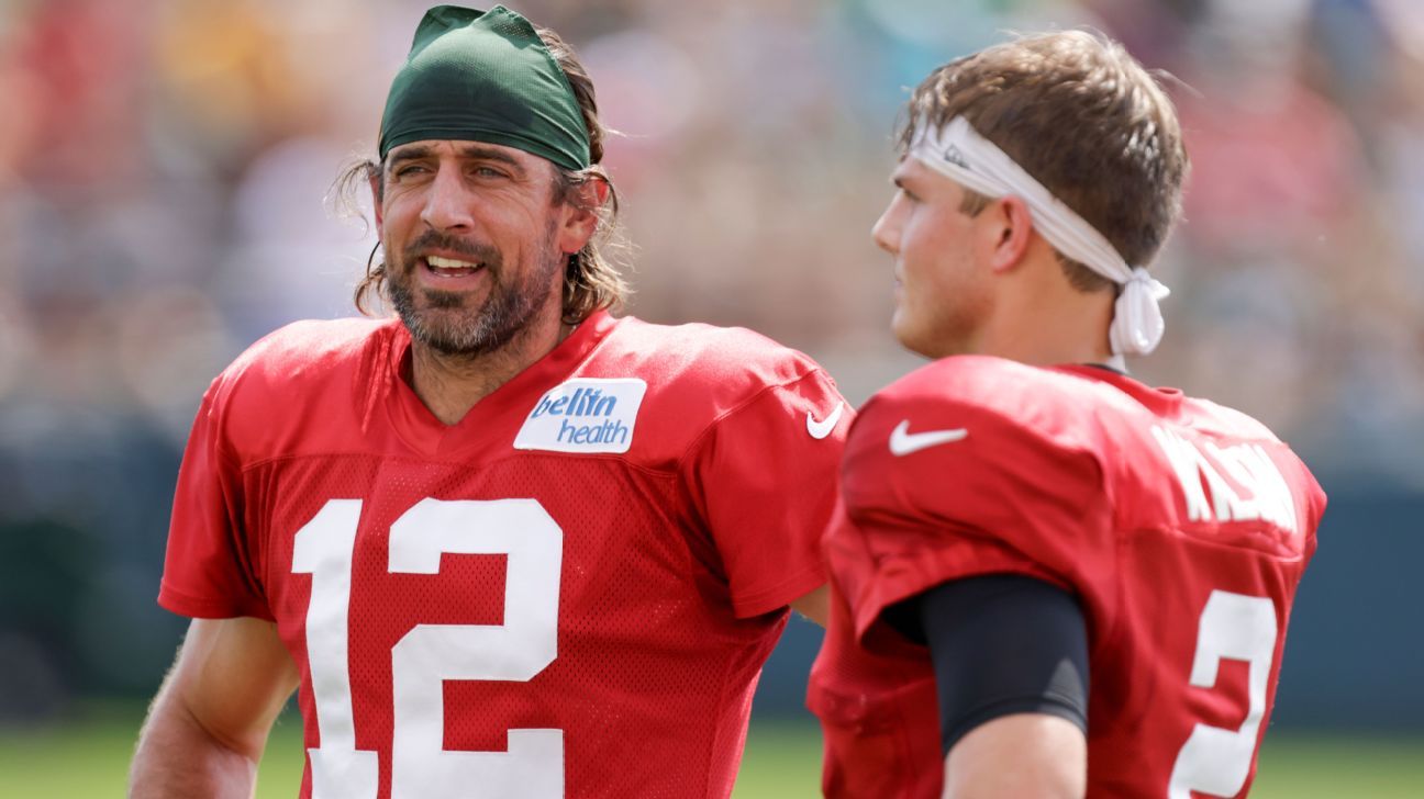 <div>Jets' Wilson: 'Trying to copy' Rodgers in all facets</div>