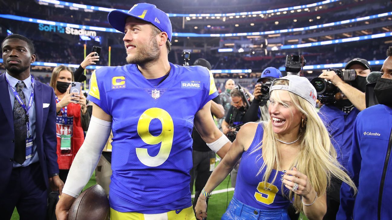 Stafford ‘not too worried’ about wife’s Rams take