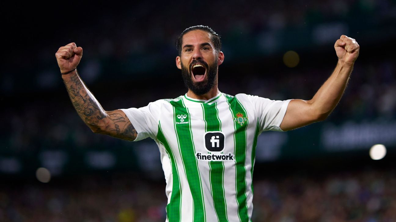 Isco’s embrace by Real Betis shows the power of second chances