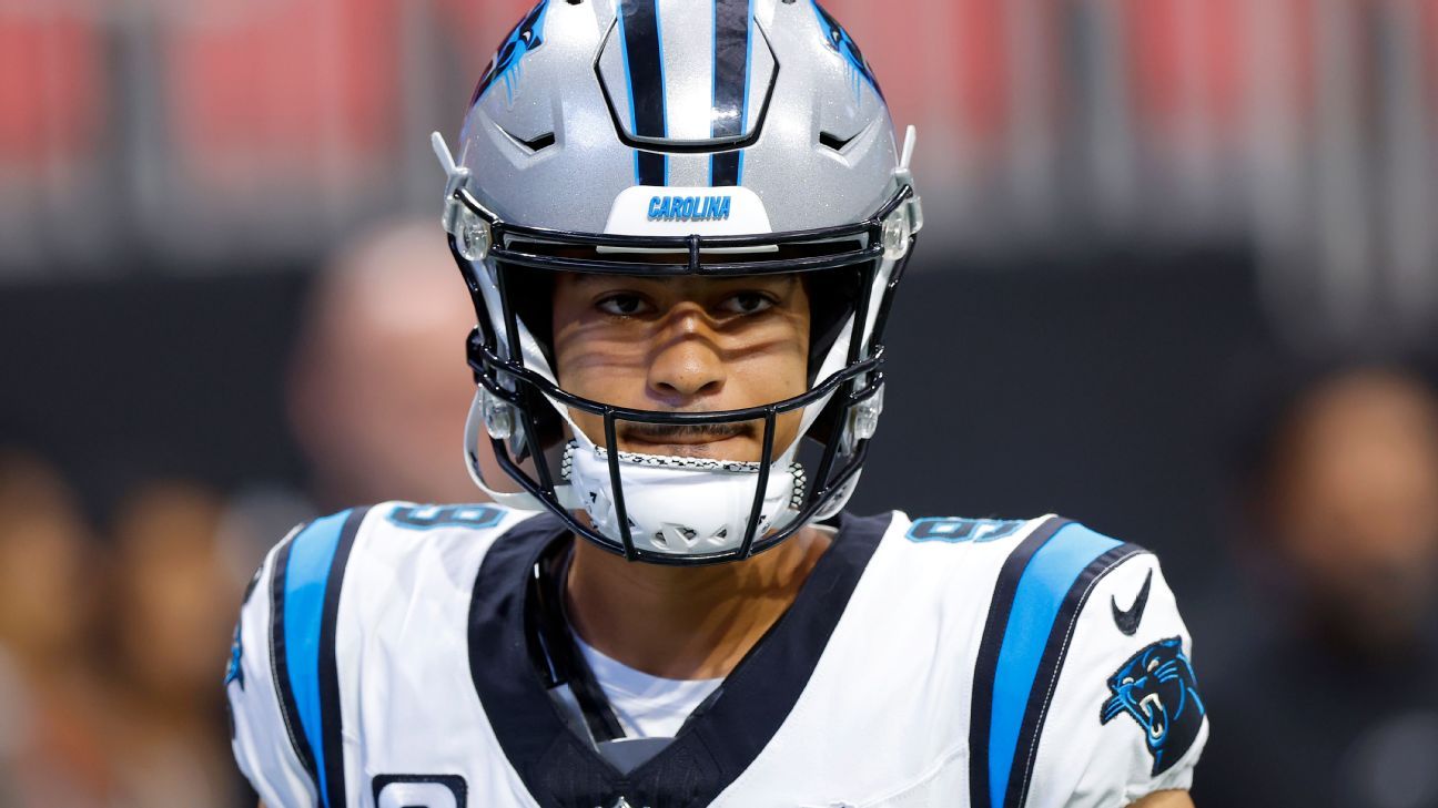 Panthers QB Young on track to start vs. Vikings