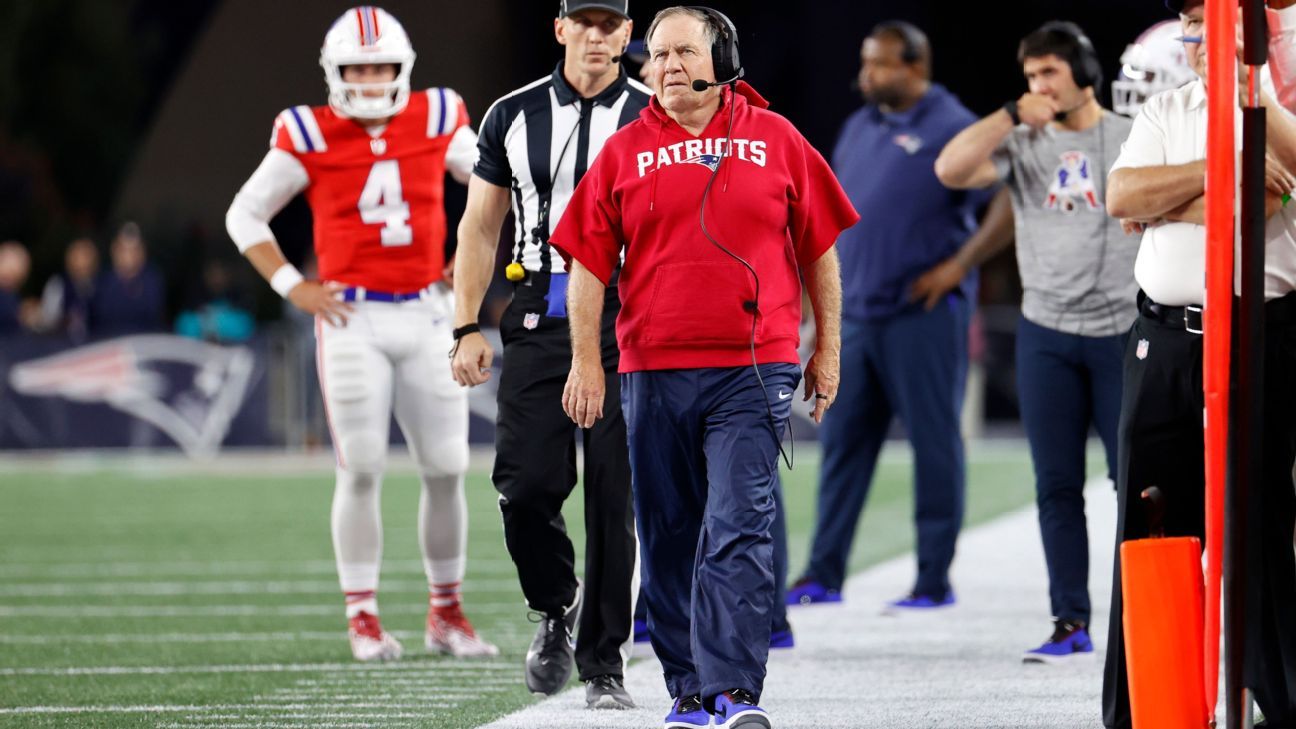 Patriots off to rare 0-2 start not seen since 2001