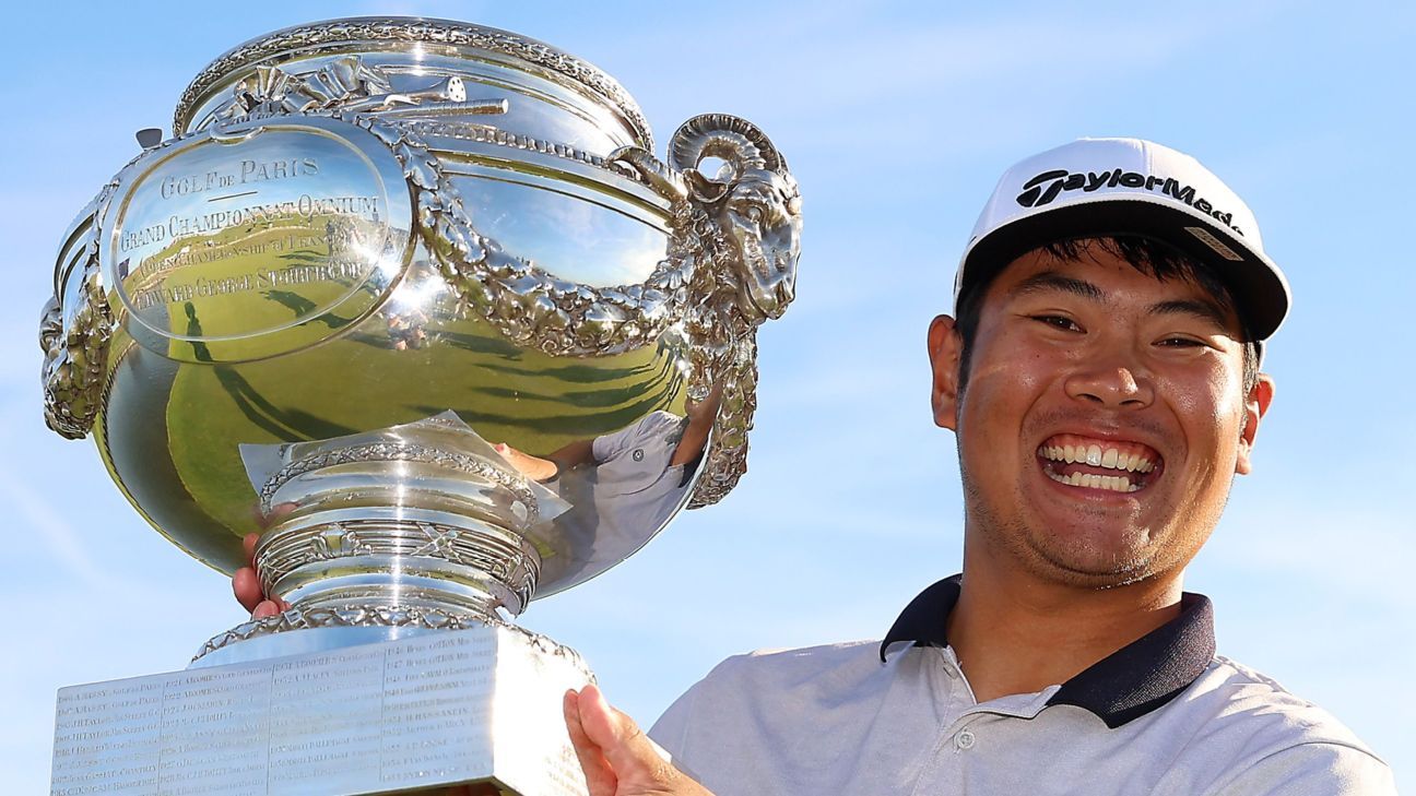 Japanese golfer Ryo Hisatsune voted European tour’s top rookie