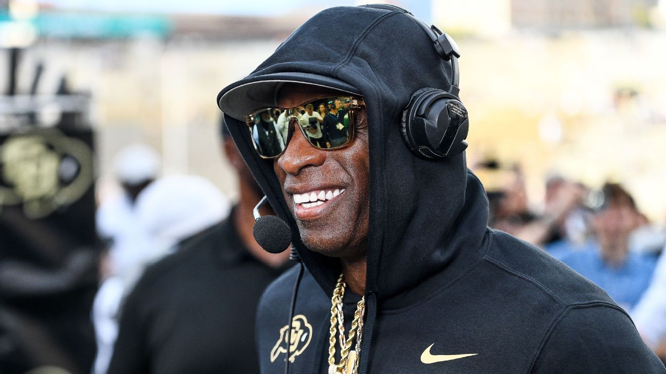 Deion on other coaching jobs: 'I don't hear it'