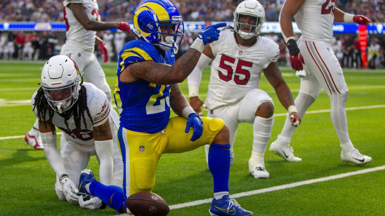 Source – Rams RB Kyren Williams is expected to miss several games
