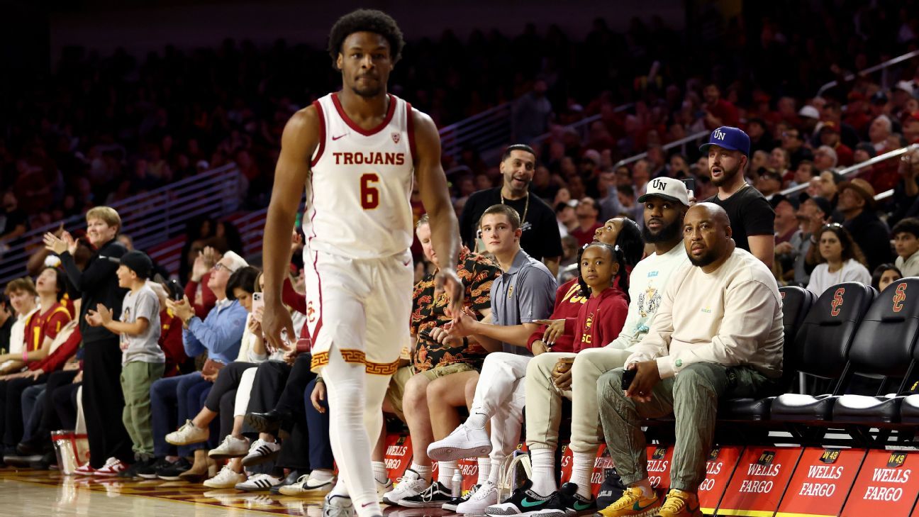 Ahead of trip to Auburn, how did Bronny James look in USC debut? Ahead of trip to Auburn, how did Bronny James look in USC debut?