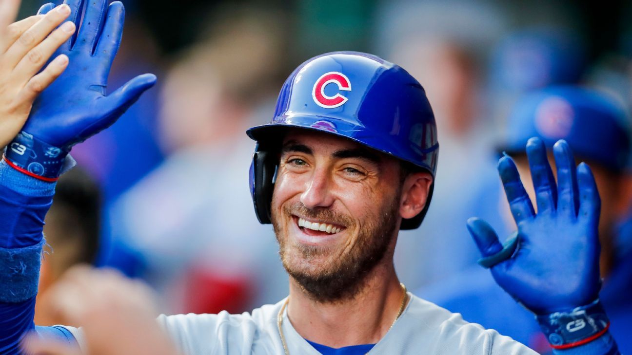 Cubs' Bellinger back from IL, not 'fully pain-free'