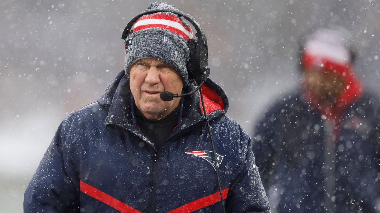 Bill Belichick meninggalkan Patriots setelah 24 musim, kata sumber