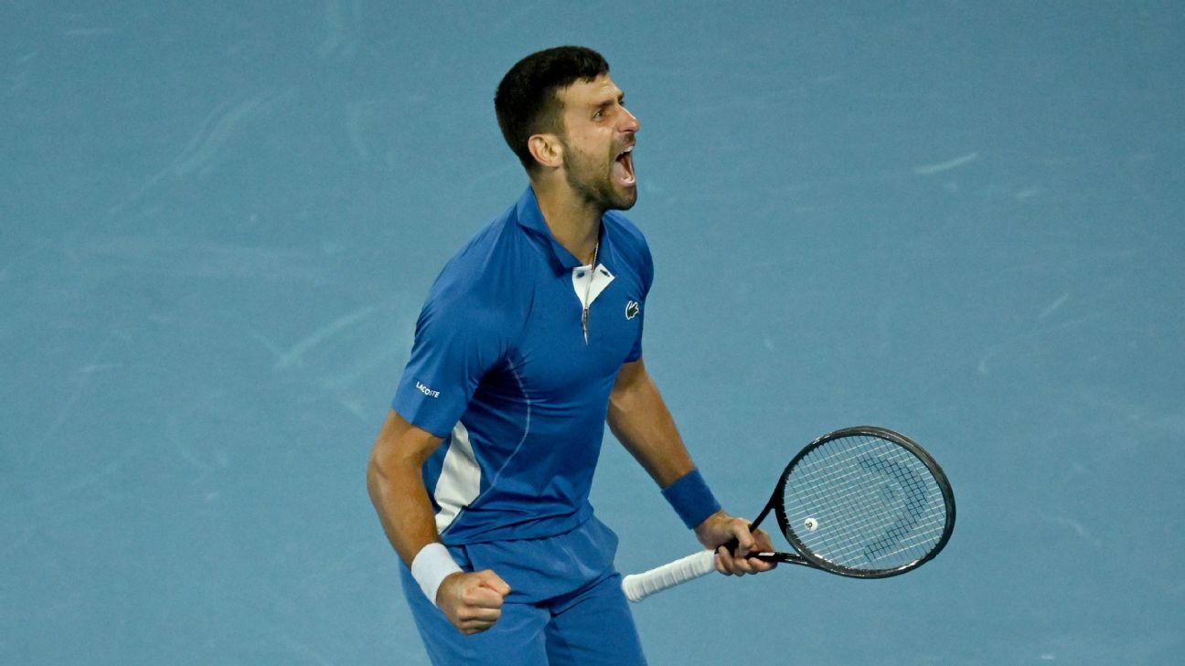 Novak Djokovic ruft bei den Australian Open einen nervigen Fan zur Rede