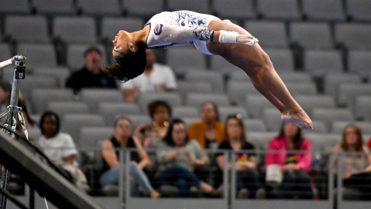 NCAA gymnastics Week 5: OU and Cal battle it out, while LSU notches the top score of the year NCAA gymnastics Week 5: OU and Cal battle it out, while LSU notches the top score of the year