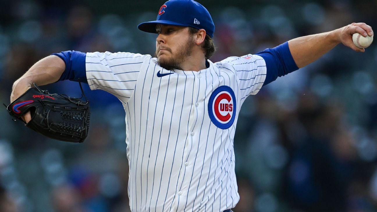 Steele returns for Cubs, pitches into 5th vs. Padres