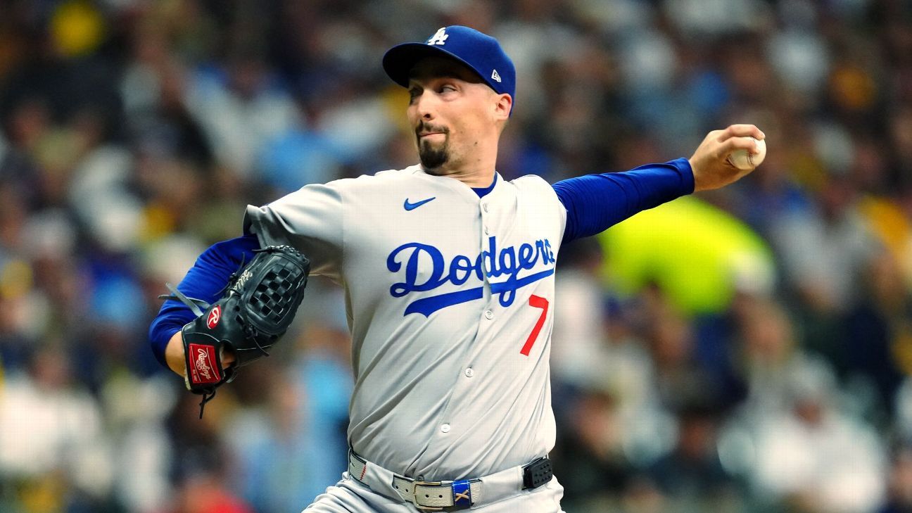 Snell joins elite company as Dodgers take opener Snell joins elite company as Dodgers take opener