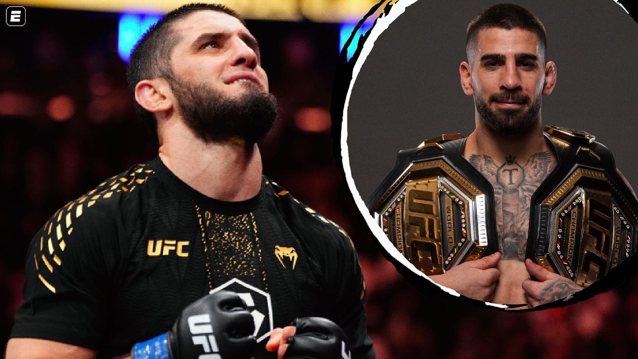 Makhachev desmente Topuria e promete superluta 'de graça' no UFC