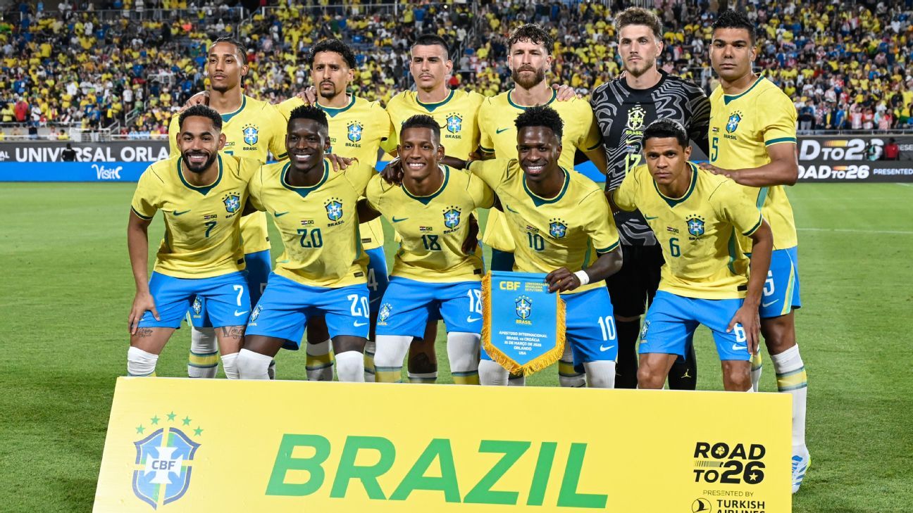 Notas da seleção: Danilo ‘carimba’ vaga na Copa, Vini Jr. oscila e Endrick muda o jogo em 15 minutos Notas da seleção: Danilo ‘carimba’ vaga na Copa, Vini Jr. oscila e Endrick muda o jogo em 15 minutos