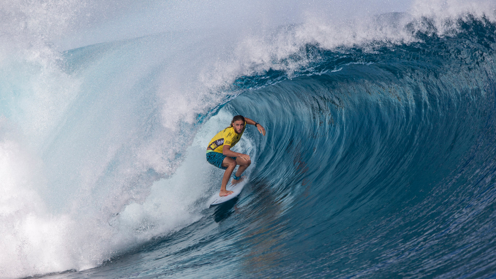 Slater unveils the wave pool